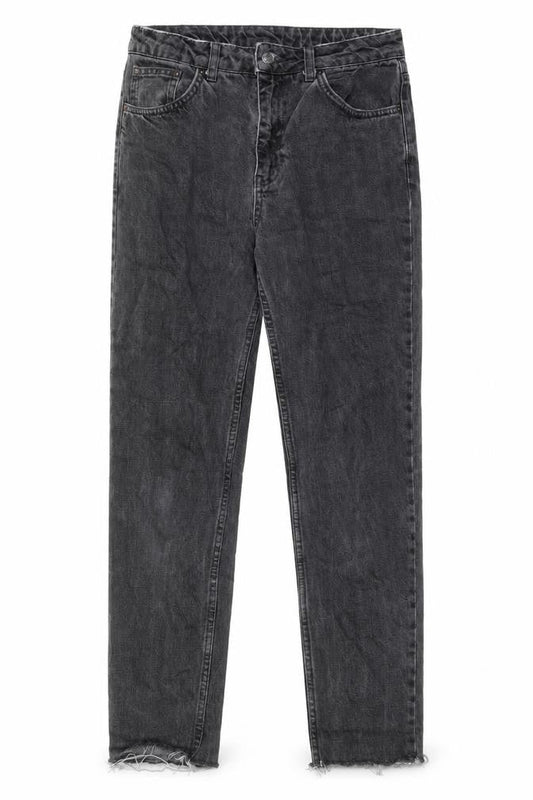 Womens UK Size 28 in Topshop Regular Fit Tapered Grey Jeans