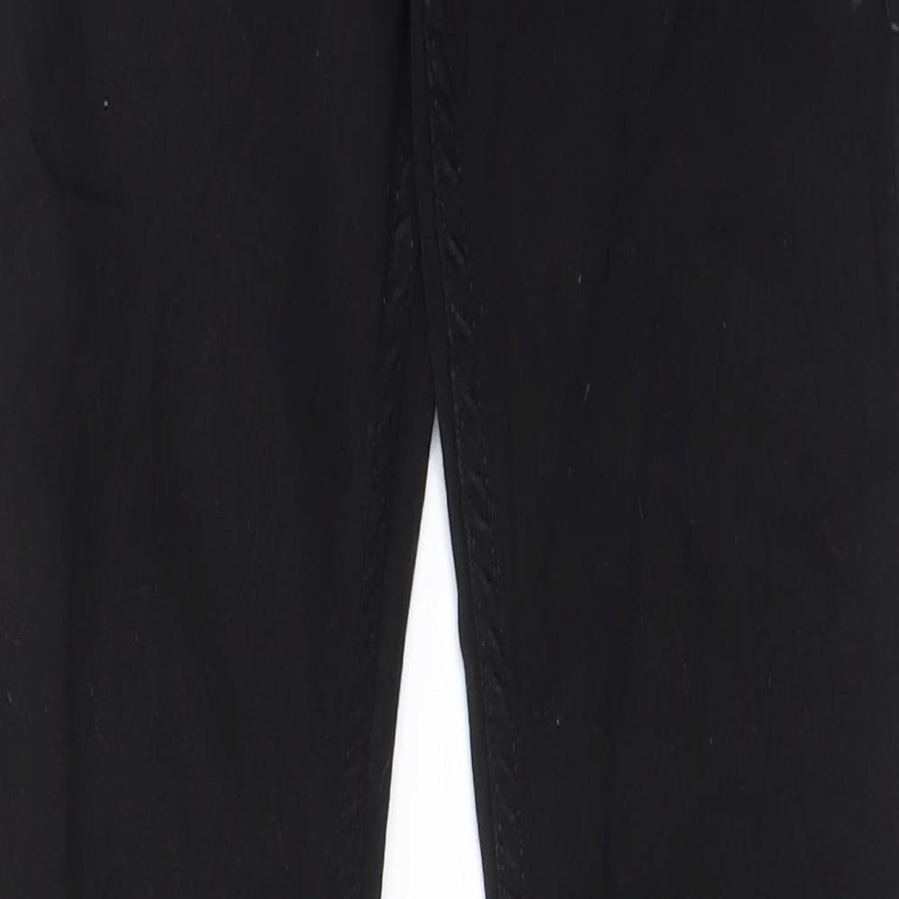 COLLUSION Womens Black Cotton Skinny Jeans Size 26 in L32 in Regular Zip - Pockets