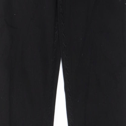 COLLUSION Womens Black Cotton Skinny Jeans Size 26 in L32 in Regular Zip - Pockets