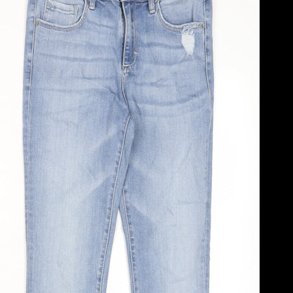 Hidden Jeans Womens Blue Cotton Skinny Jeans Size 28 in L25 in Regular Zip - Pockets