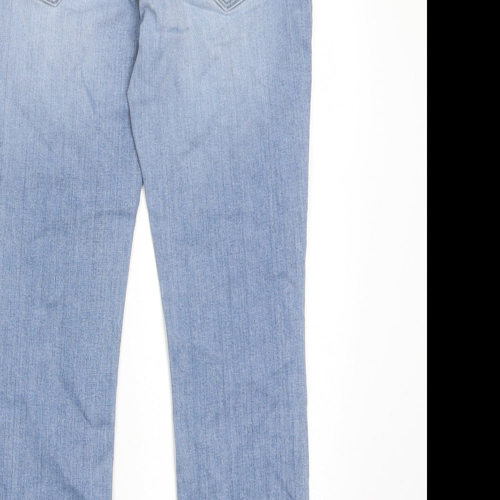 Hidden Jeans Womens Blue Cotton Skinny Jeans Size 28 in L25 in Regular Zip - Pockets