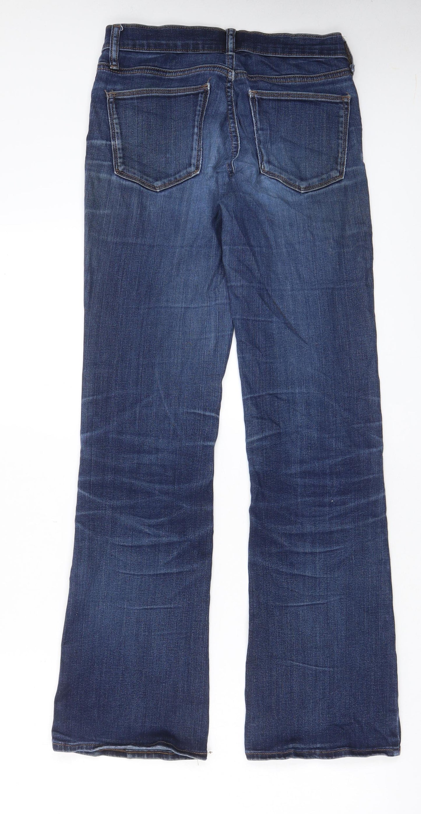 Gpa Womens Blue Cotton Bootcut Jeans Size 26 in L30 in Regular Zip - Pockets