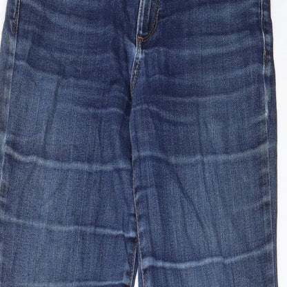 Gpa Womens Blue Cotton Bootcut Jeans Size 26 in L30 in Regular Zip - Pockets