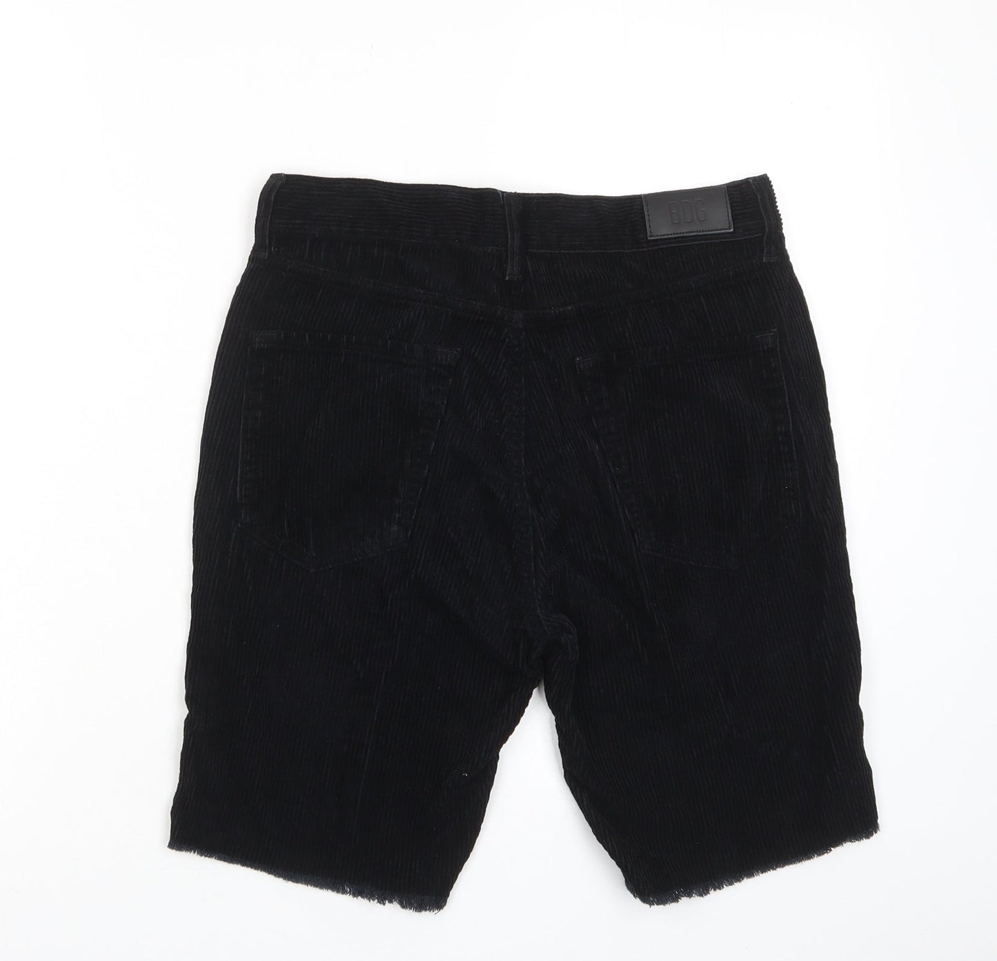 BDG Womens Blue Cotton Bermuda Shorts Size 28 in L9 in Regular Zip - Pockets