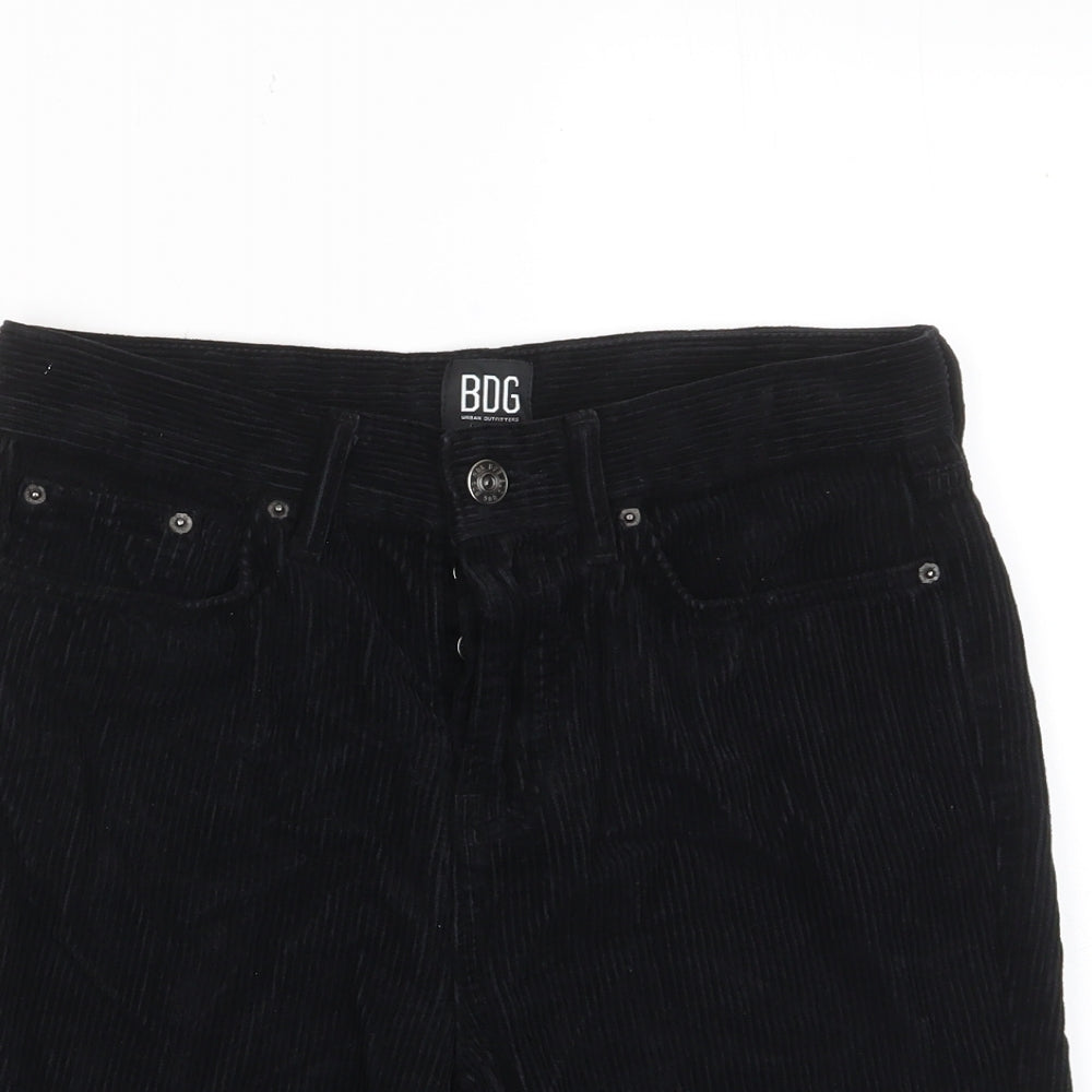 BDG Womens Blue Cotton Bermuda Shorts Size 28 in L9 in Regular Zip - Pockets