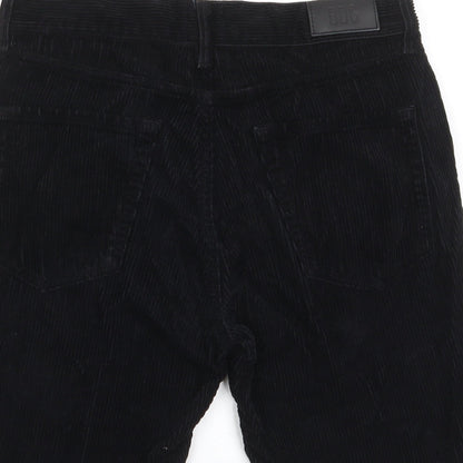 BDG Womens Blue Cotton Bermuda Shorts Size 28 in L9 in Regular Zip - Pockets