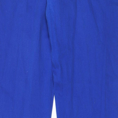 Emerson Womens Blue Cotton Straight Jeans Size 12 L29 in Regular Zip - Pockets