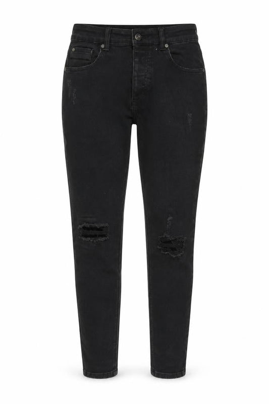 Asylum Womens Black Cotton Skinny Jeans Size 30 in L27 in Regular Zip - Pockets