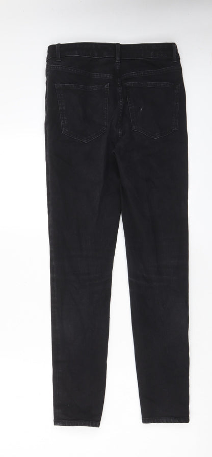 Womens UK Size 10 Marks and Spencer Regular Fit Skinny Black Jeans