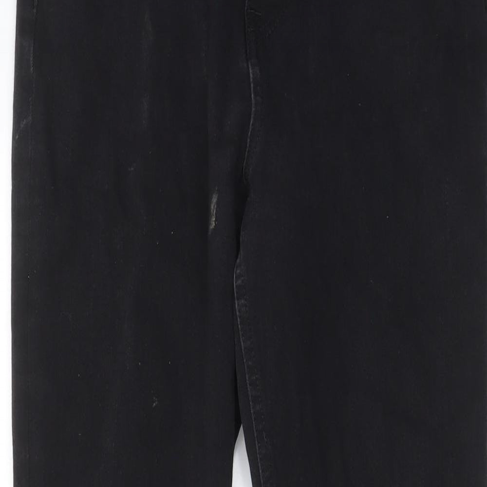 Womens UK Size 10 Marks and Spencer Regular Fit Skinny Black Jeans