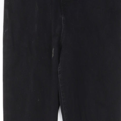Womens UK Size 10 Marks and Spencer Regular Fit Skinny Black Jeans