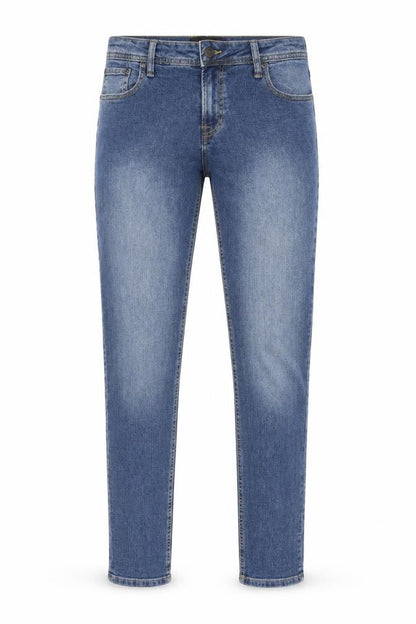 Mens UK Size 33 in ADPT Regular Fit Skinny Blue Jeans