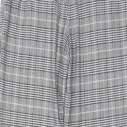 Womens UK Size S Zara Regular Fit  Grey Trousers