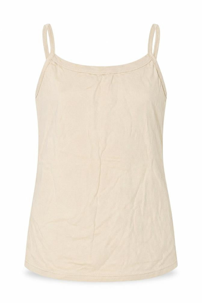 Womens UK Size 16 Ellie Louise Beige Basic Tank
