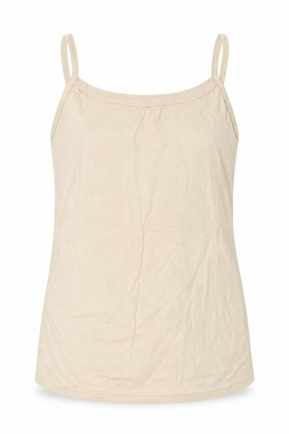Womens UK Size 16 Ellie Louise Beige Basic Tank