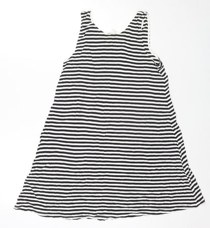 Womens UK Size S H&M Black Tunic Tank