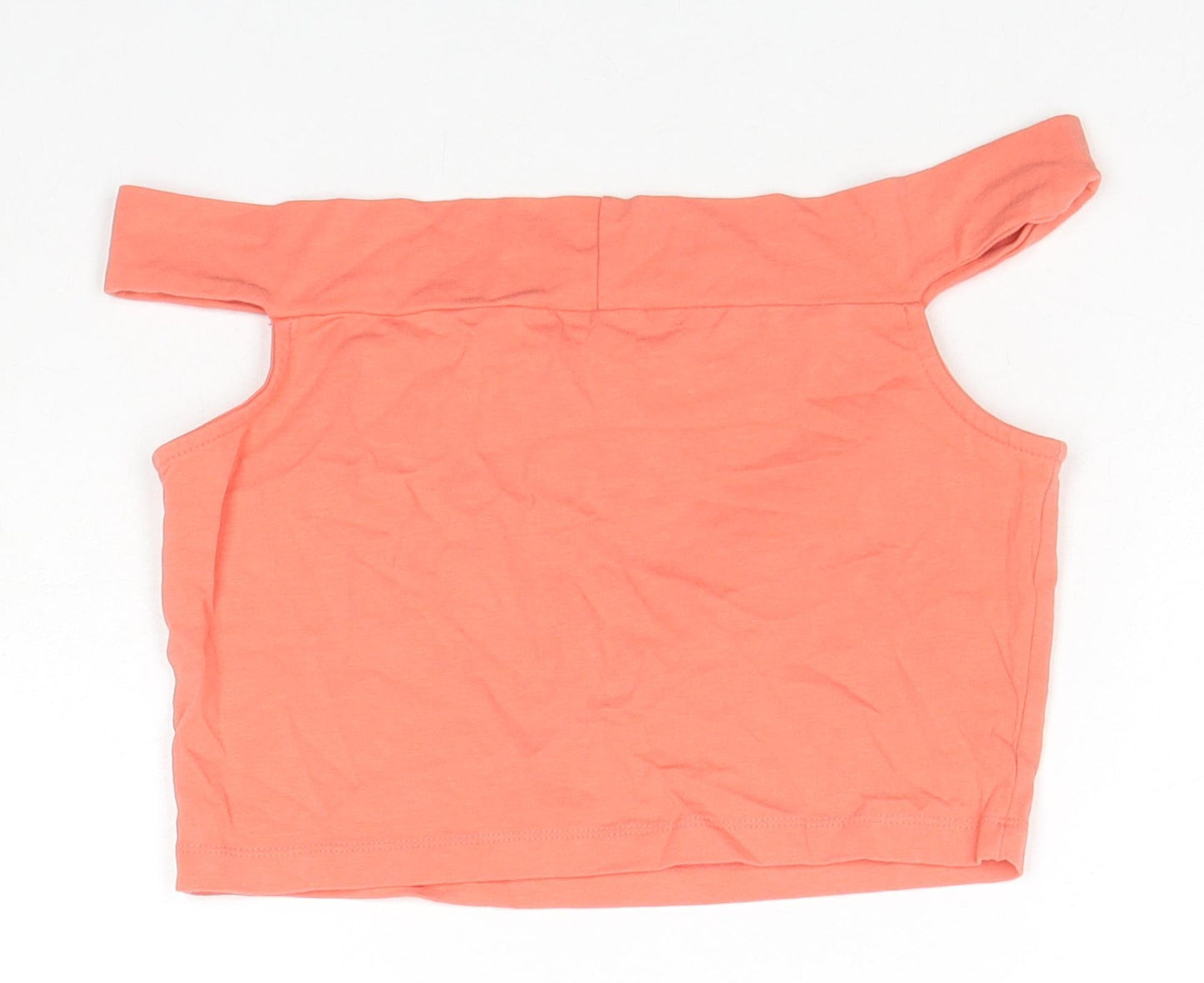 Womens UK Size 8 ASOS Orange Cropped Tank