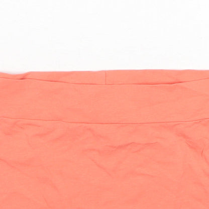 Womens UK Size 8 ASOS Orange Cropped Tank