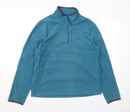 Mens UK Size S Marks and Spencer Blue Pullover Sweatshirt