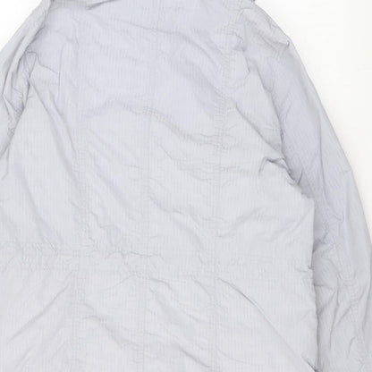 Womens UK Size 12 Per Una Grey Rain Coat