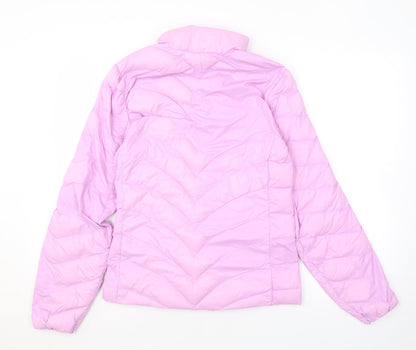 Womens UK Size 6 Marks and Spencer Pink Puffer Jacket
