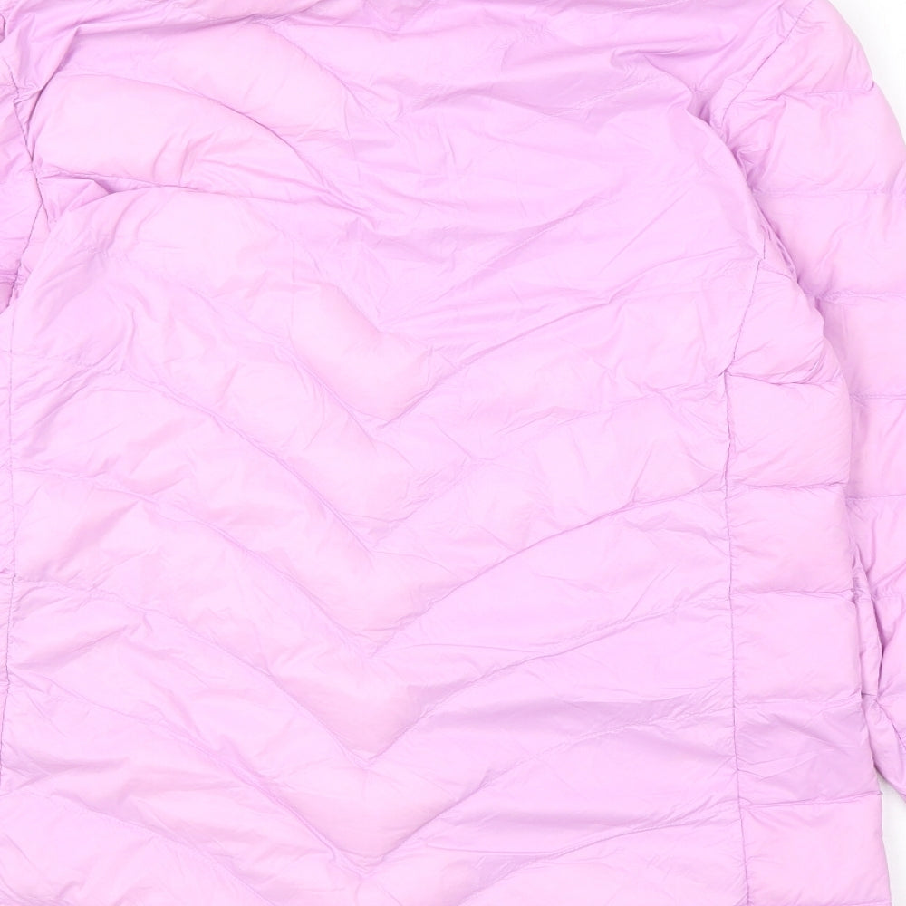 Womens UK Size 6 Marks and Spencer Pink Puffer Jacket