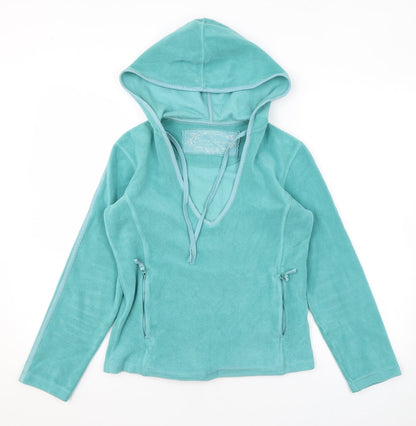 Womens UK Size 8 Marks and Spencer Blue Pullover Hoodie