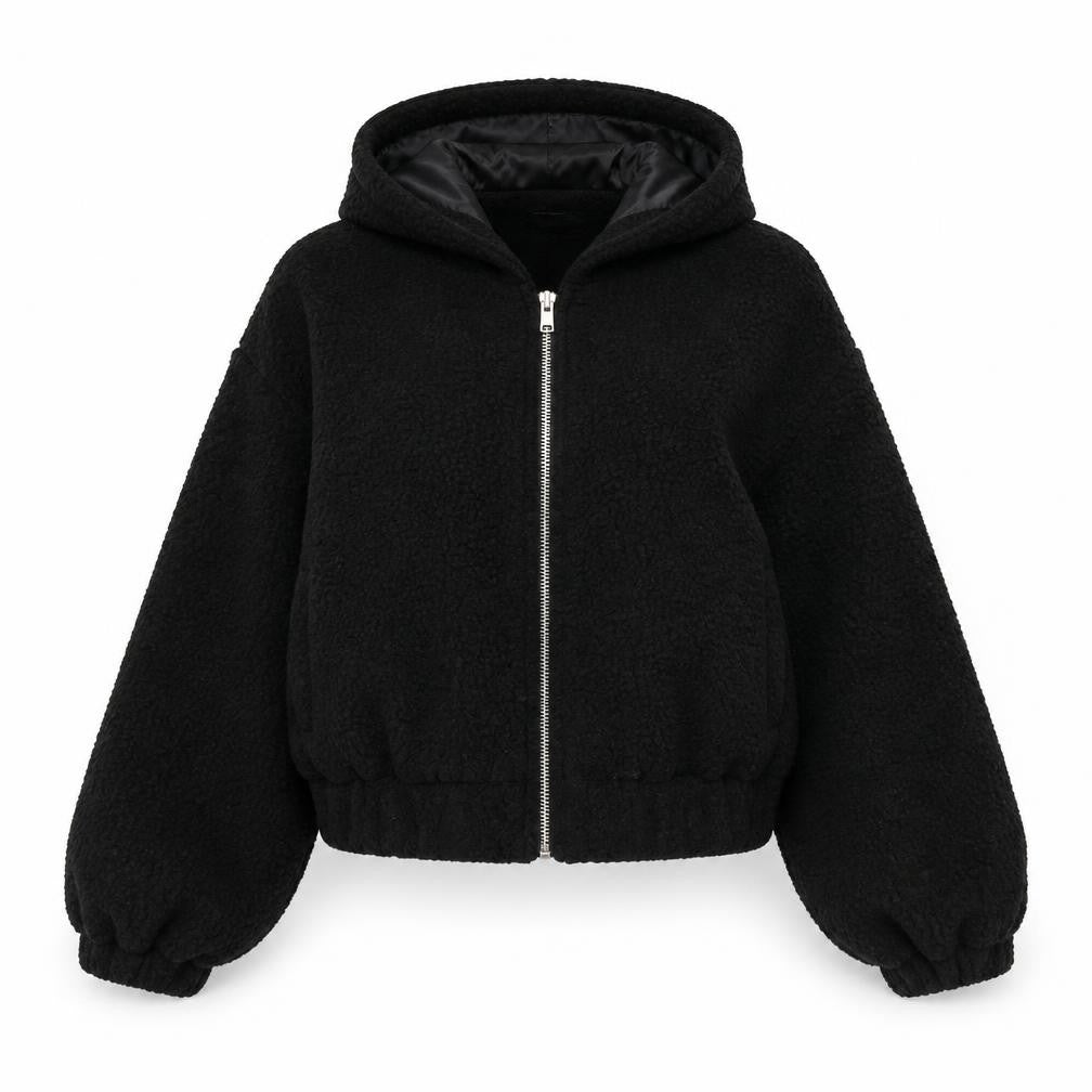 Womens UK Size 4 PRETTYLITTLETHING Black Jacket
