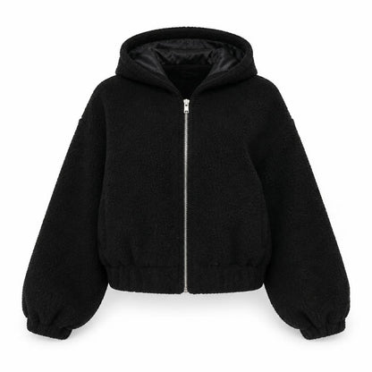 Womens UK Size 4 PRETTYLITTLETHING Black Jacket