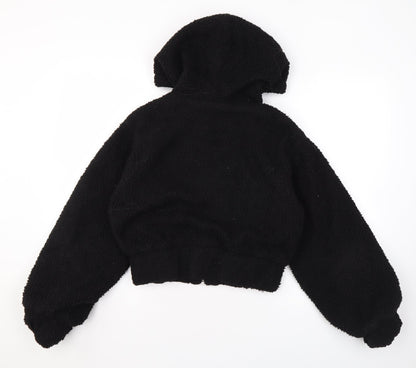 Womens UK Size 4 PRETTYLITTLETHING Black Jacket