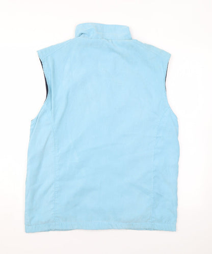 Outdoor Countrywear Womens Blue Gilet Coat Size S Zip