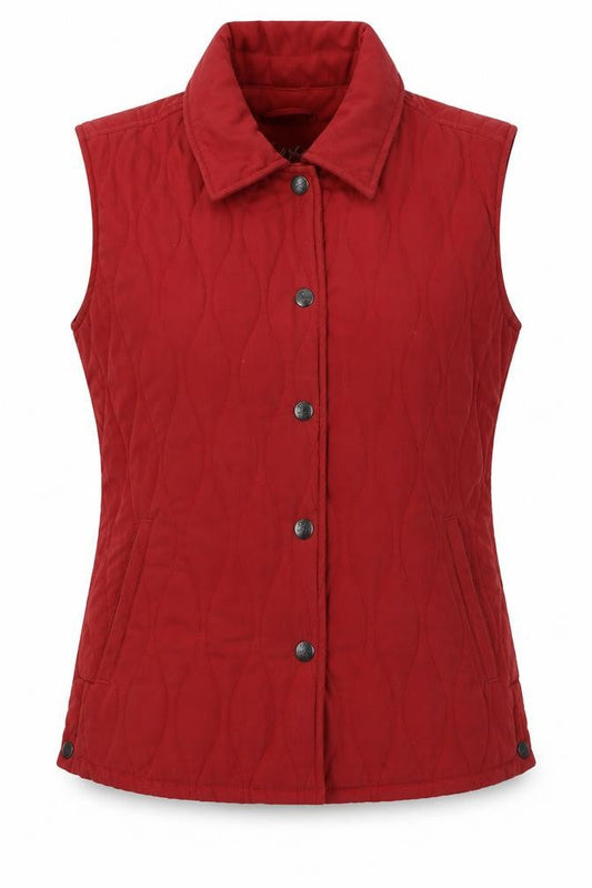 Womens UK Size 10 Jack Murphy Red Gilet