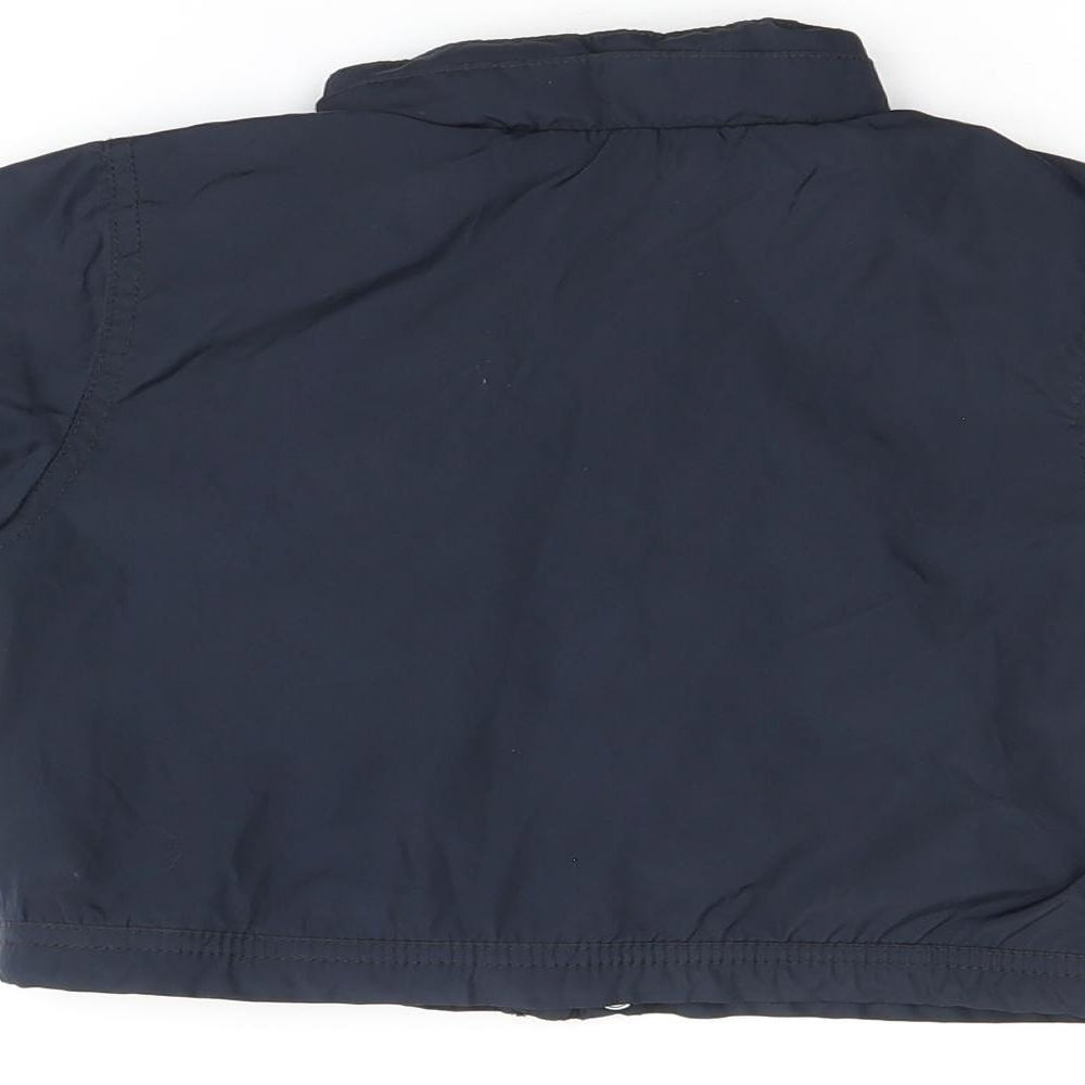 Gap Baby Black Jacket Coat Size 6-9 Months Zip - Size 6-12 Months