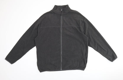 Mens UK Size S ASOS Grey Full Zip Sweatshirt