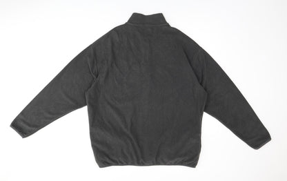 Mens UK Size S ASOS Grey Full Zip Sweatshirt