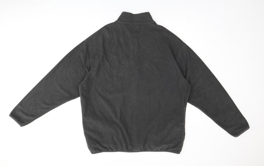 Mens UK Size S ASOS Grey Full Zip Sweatshirt