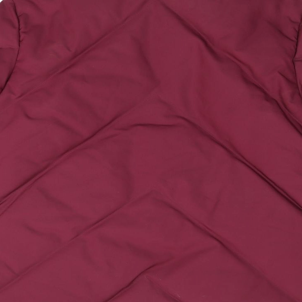Womens UK Size S DANNIMAC Red Puffer Jacket