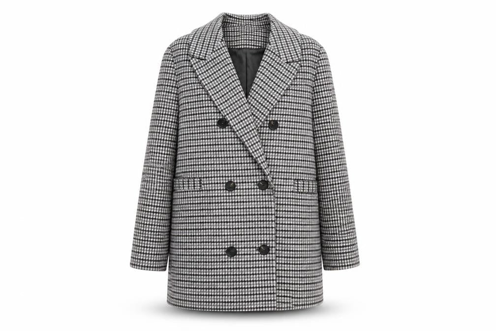Womens UK Size 18 Marks and Spencer Grey Overcoat