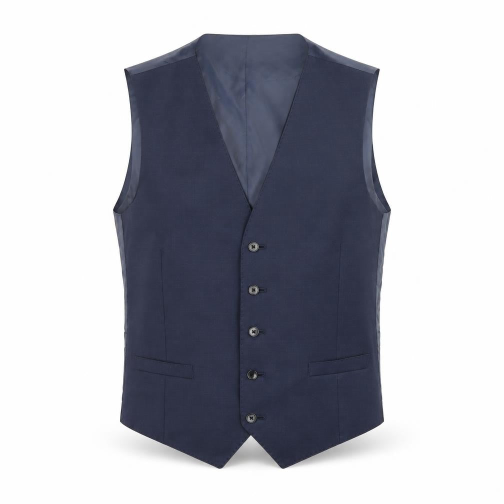 Mens UK Size 40 Marks and Spencer Regular Blue Suit Jacket