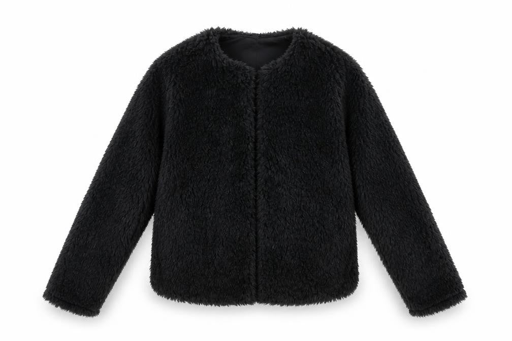 Womens UK Size M H&M Black Jacket