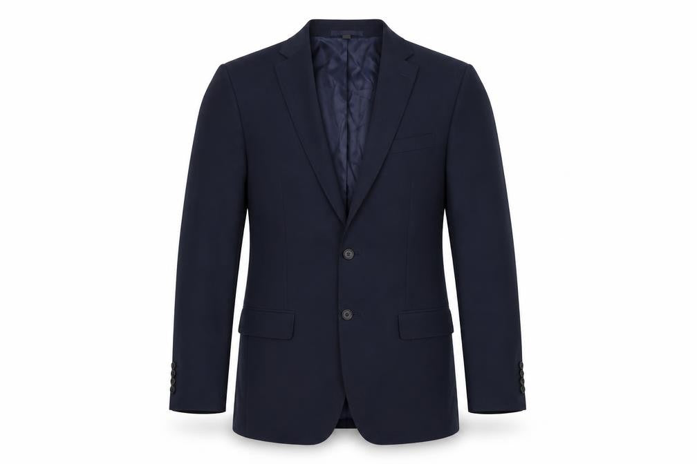 Mens UK Size 38 Marks and Spencer Regular Blue Suit Jacket