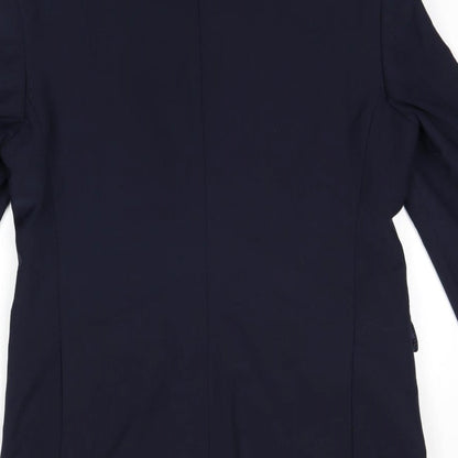 Mens UK Size 38 Marks and Spencer Regular Blue Suit Jacket