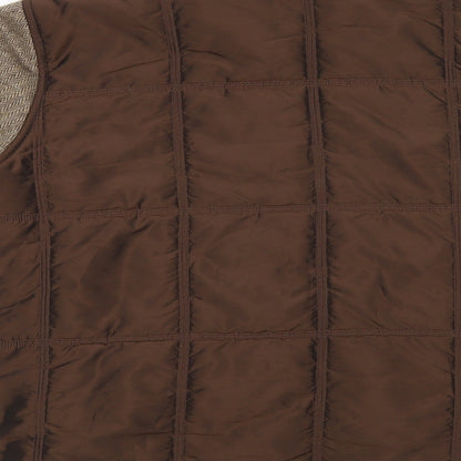 Marie Valois Womens Brown Jacket Coat Size M Zip