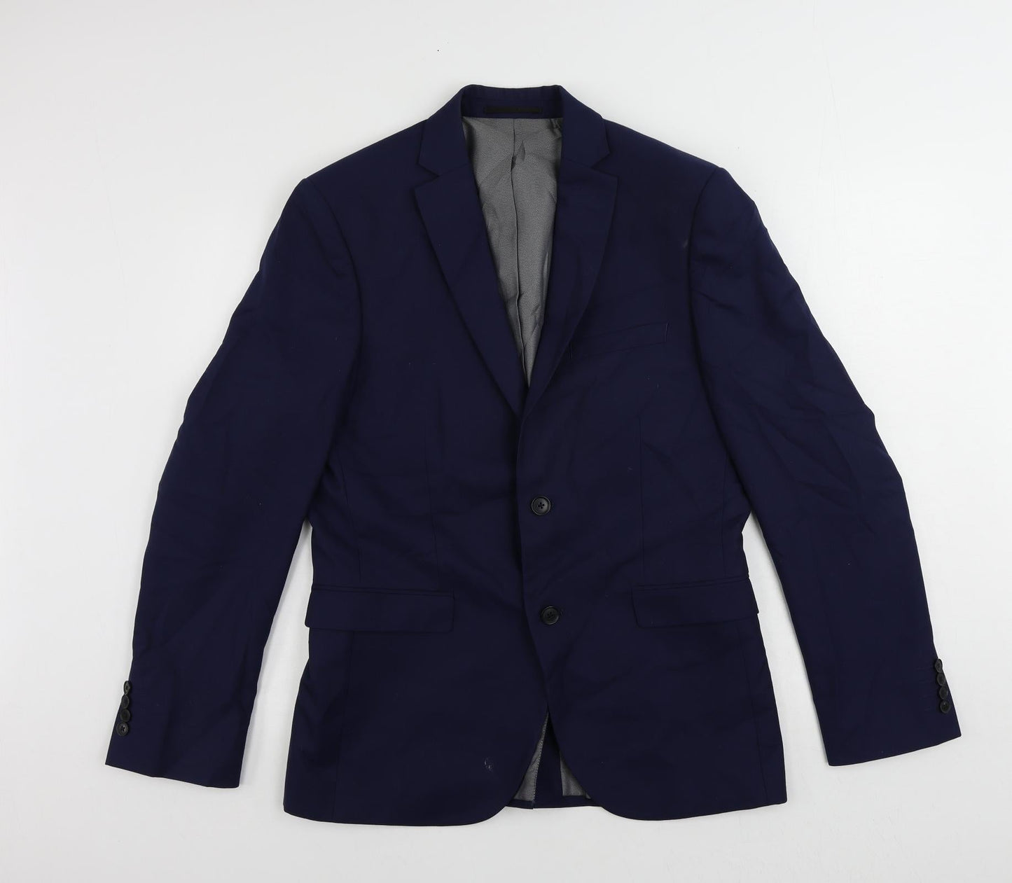 Mens UK Size 40 NEXT Regular Blue Suit Jacket