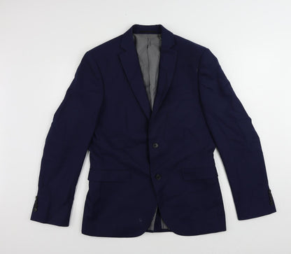 Mens UK Size 40 NEXT Regular Blue Suit Jacket