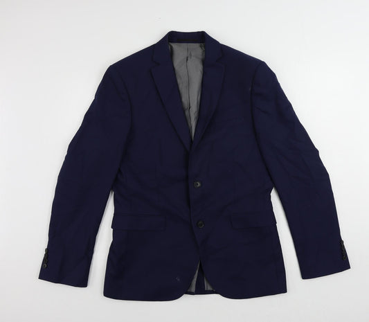 Mens UK Size 40 NEXT Regular Blue Suit Jacket