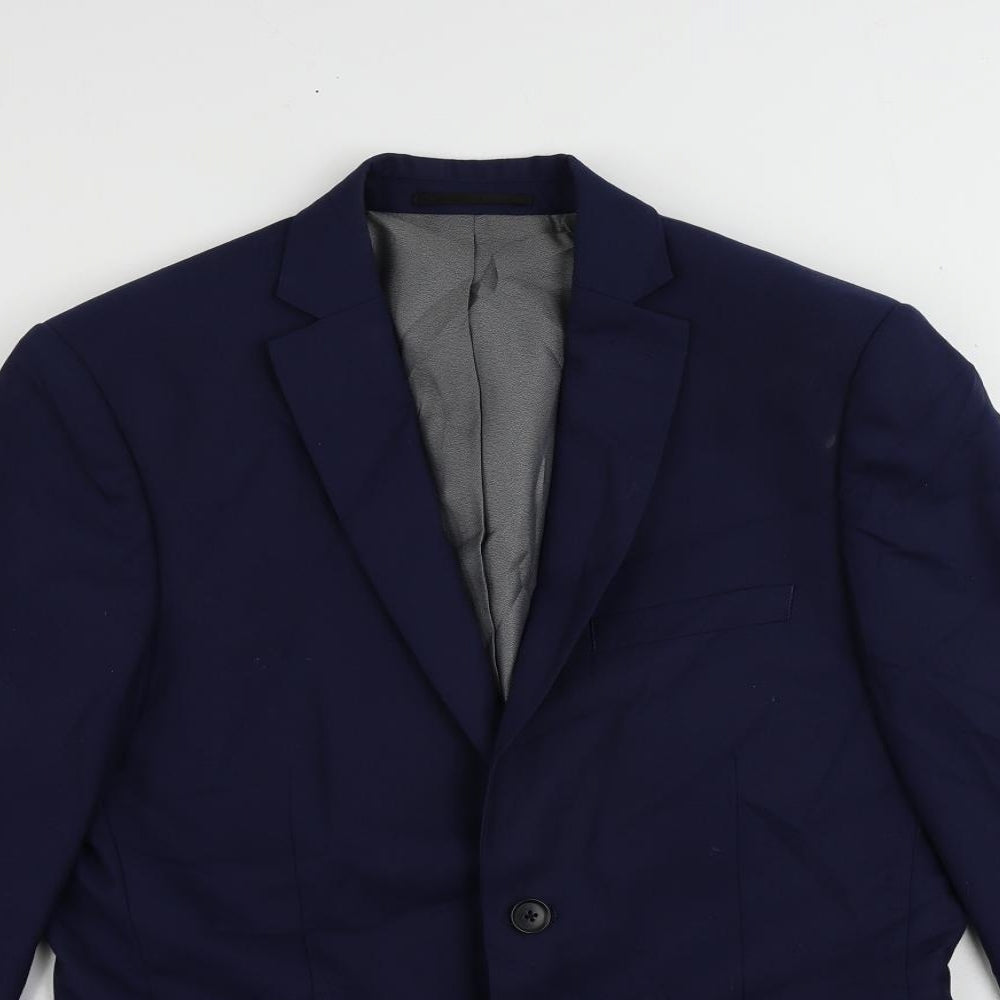 Mens UK Size 40 NEXT Regular Blue Suit Jacket