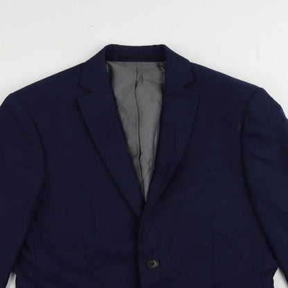 Mens UK Size 40 NEXT Regular Blue Suit Jacket