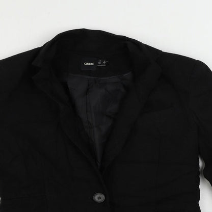 Womens UK Size 6 ASOS Black Jacket