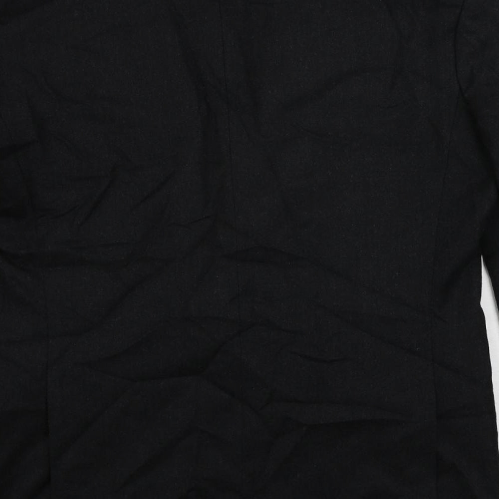 Mens UK Size 38 St Michael Regular Black Suit Jacket